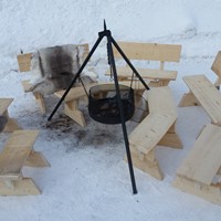 Benker til bålpanne
